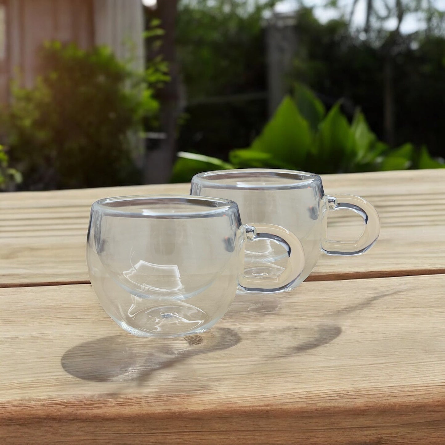 Coffee Double glass cup
