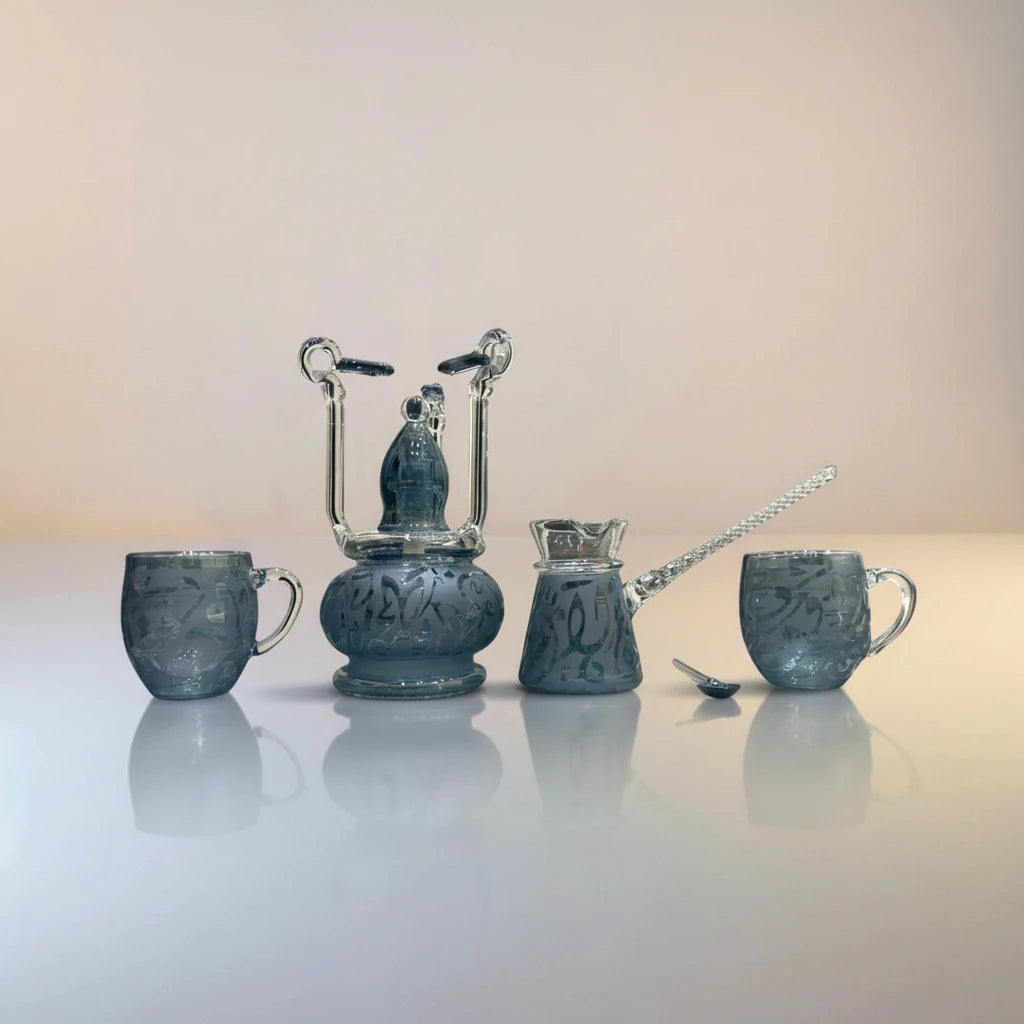 طقم قهوة تركي بايركس – حروف الوان