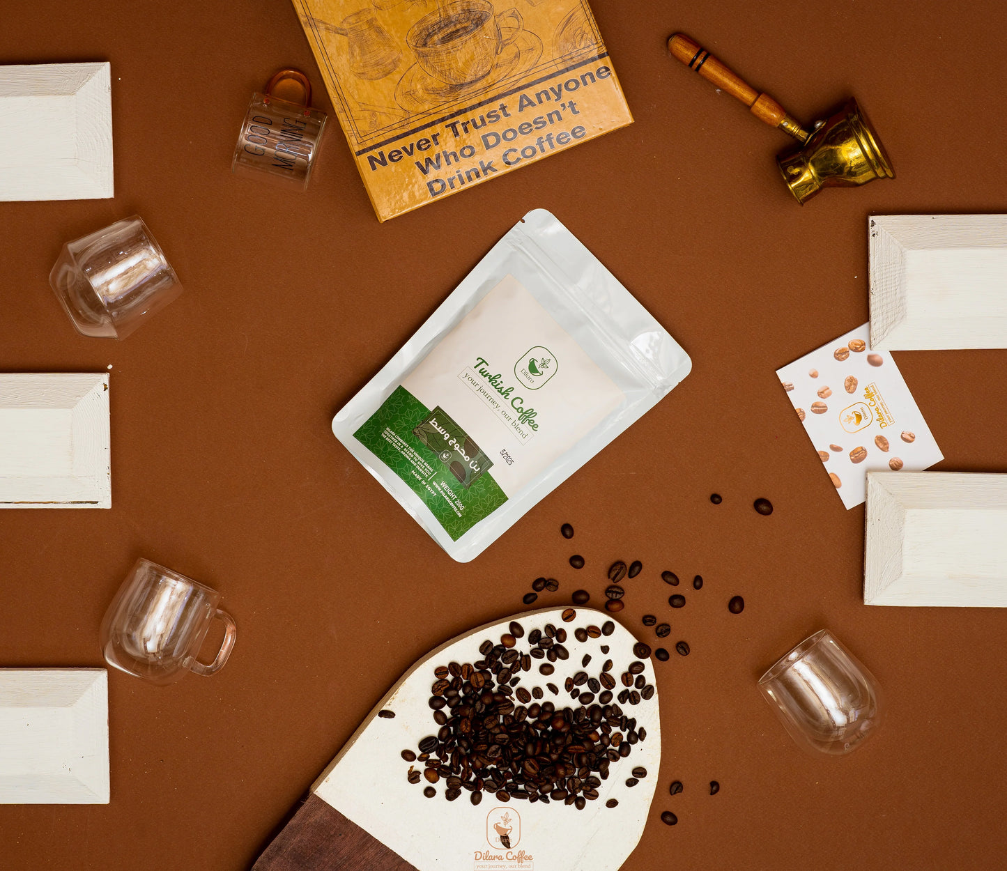 Dilara Turkish coffee with cardamom