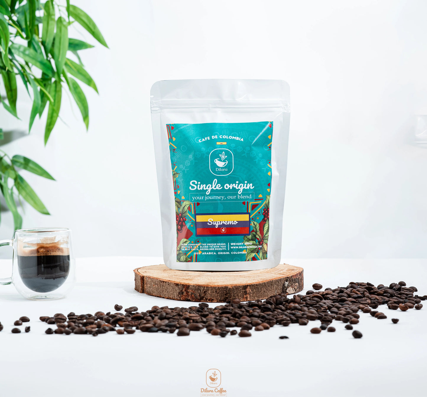 Colombia single origin turkish coffee