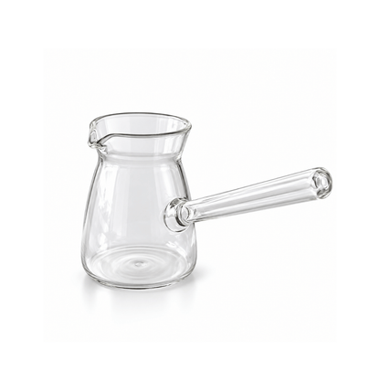 Handcrafted hanging glass coffee set