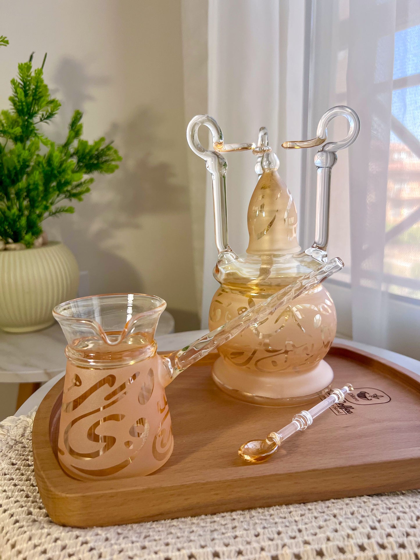 طقم قهوة تركي بايركس – حروف الوان