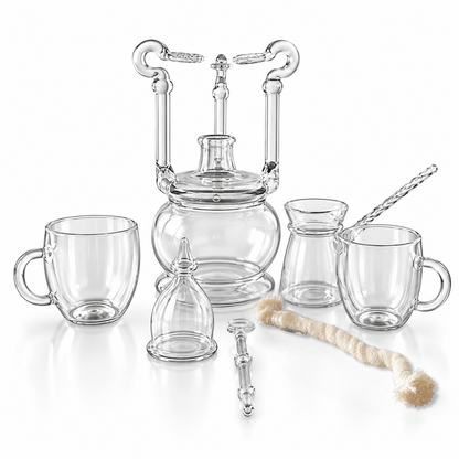 Pyrex Turkish coffee set