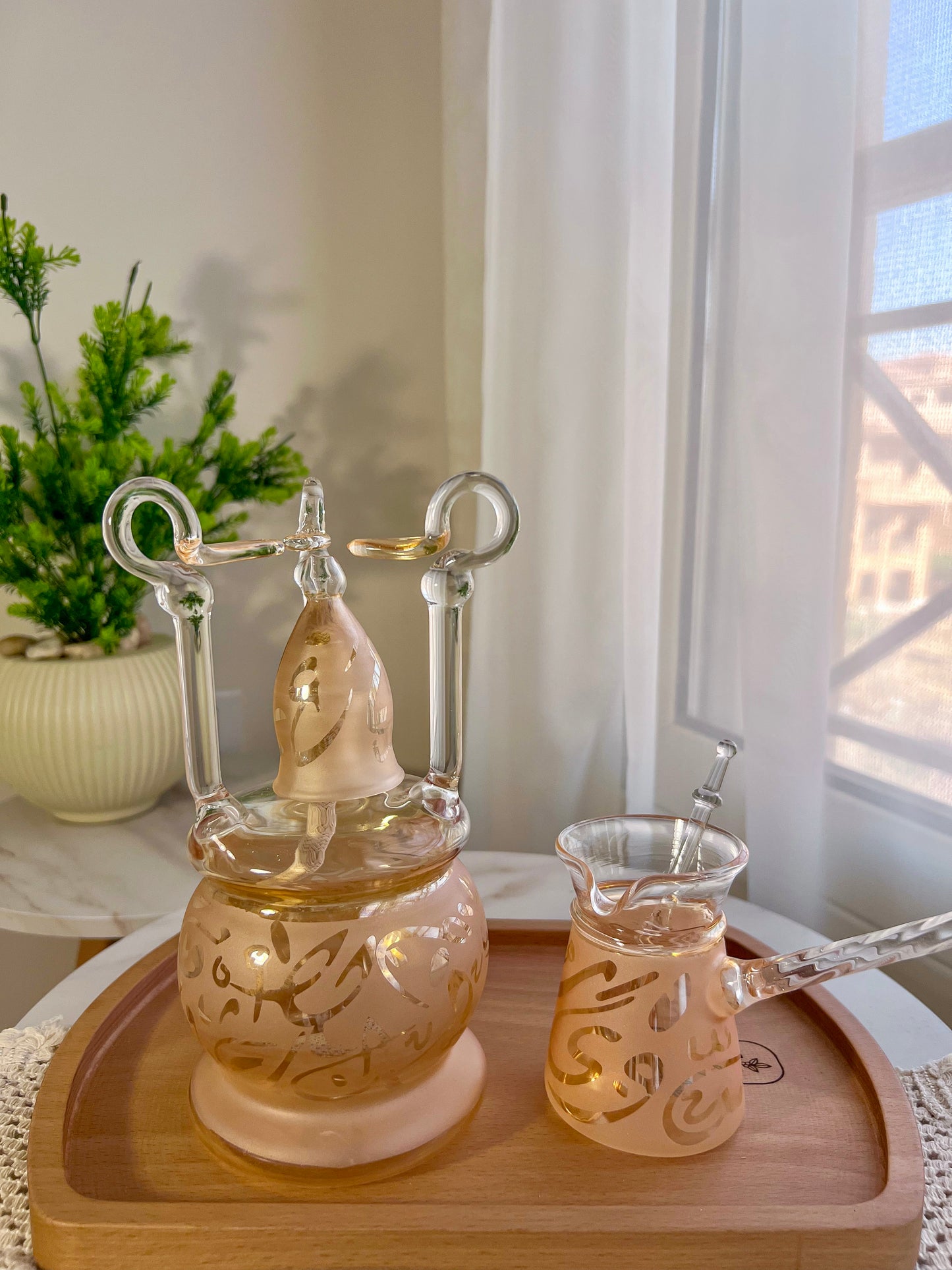 طقم قهوة تركي بايركس – حروف الوان