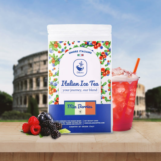 Italian Berries Ice tea from Dilara - الشاي المثلج الايطالي بالتوت من ديلارا