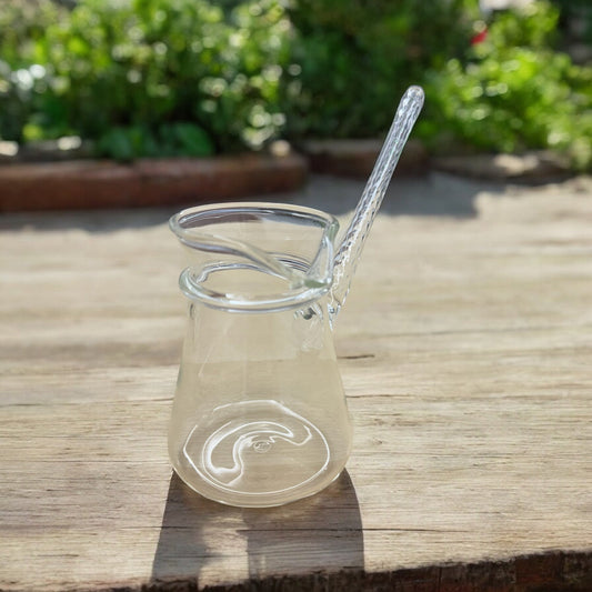 كنكة قهوة زجاج بايركس مقاومة للحرارة