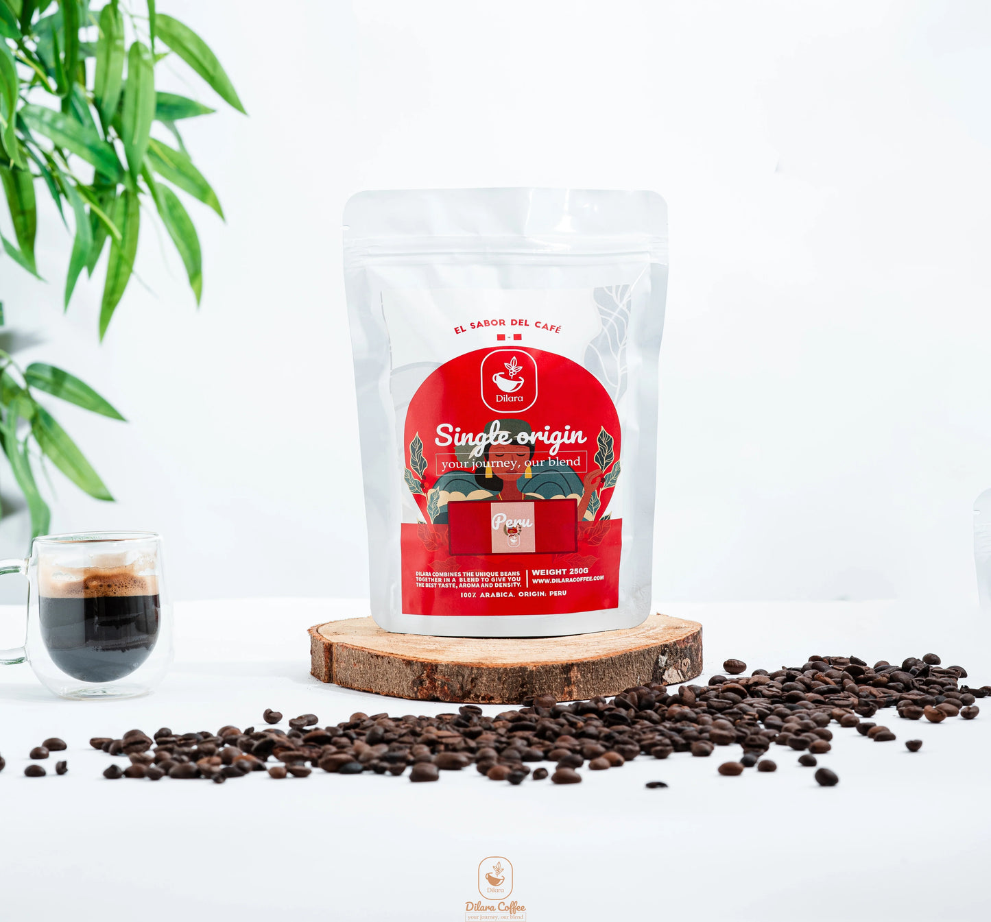 Peru single origin espresso coffee