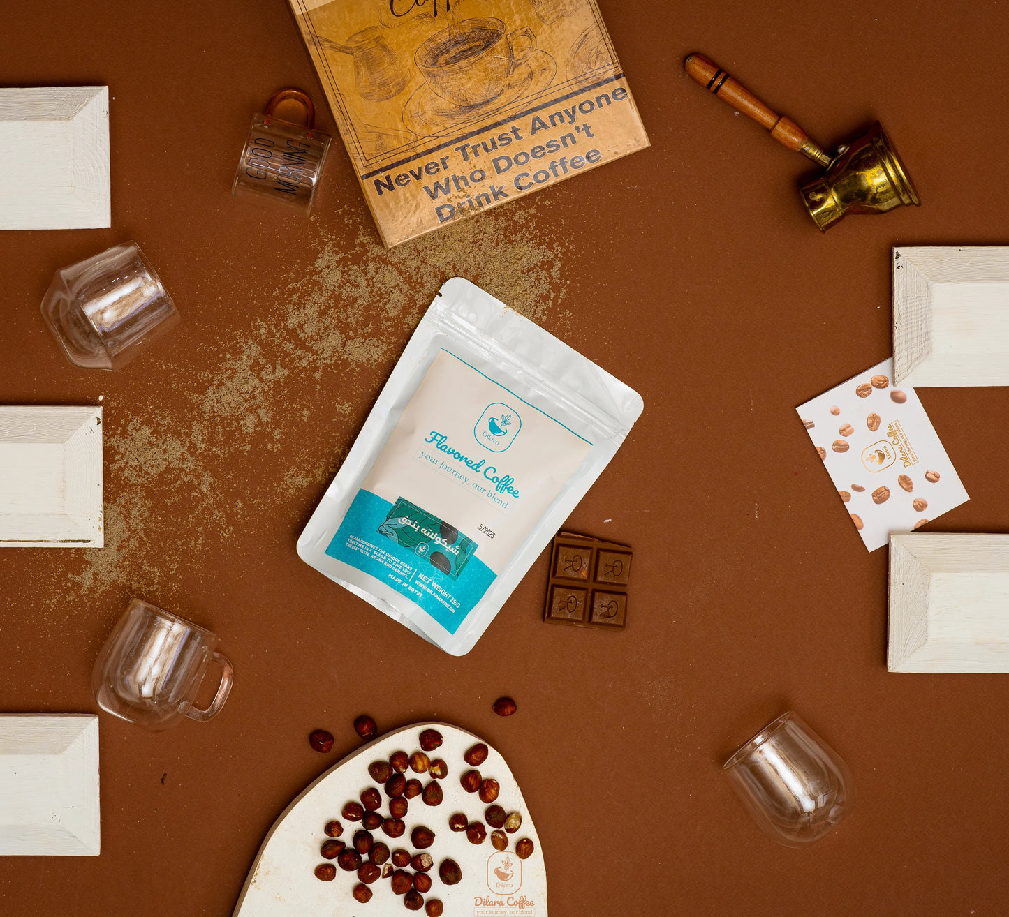 coffee with Chocolate hazelnut
