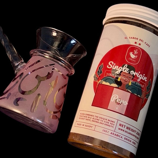 Peru coffee X Colorful coffee pot